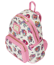 Load image into Gallery viewer, Disney Princess Floral Tattoo Mini Backpack