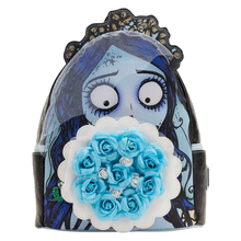 Load image into Gallery viewer, LoungeFly The Corpse Bride Emily Bouquet Mini Backpack