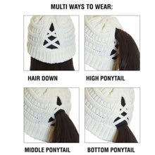 Load image into Gallery viewer, Criss-Cross Knit Beanie
