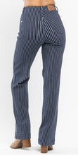 Load image into Gallery viewer, High Waist Tummy Control Striped Straight
