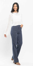 Load image into Gallery viewer, High Waist Tummy Control Striped Straight
