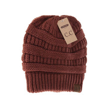 Load image into Gallery viewer, Classic Fuzzy Lined CC Beanie
