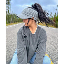 Load image into Gallery viewer, Knit Visor C.C Cap
