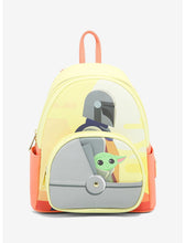 Load image into Gallery viewer, Loungefly Star Wars The Mandalorian The Child Pram Mini Backpack New York Comic Con Exclusive
