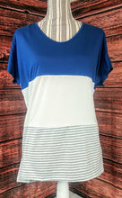 Load image into Gallery viewer, Block Hi/Lo Top (Blue)
