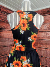 Load image into Gallery viewer, Red Burst Racerback Maxi w/ Pockets
