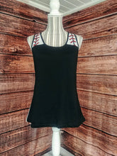 Load image into Gallery viewer, Baseball Tank Top (Black)
