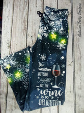 Load image into Gallery viewer, Wine is So Delightful Lounge Pants

