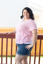 Load image into Gallery viewer, Ally Non-Distressed Denim Shorts (8028)
