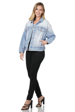 Load image into Gallery viewer, Oversized Denim Jacket (Light Wash)

