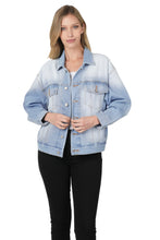Load image into Gallery viewer, Oversized Denim Jacket (Light Wash)
