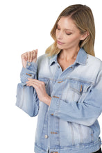 Load image into Gallery viewer, Oversized Denim Jacket (Light Wash)
