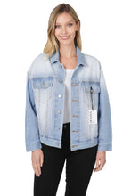 Load image into Gallery viewer, Oversized Denim Jacket (Light Wash)
