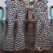 Load image into Gallery viewer, Leopard Flare Pants
