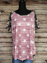 Load image into Gallery viewer, American Camo Raglan
