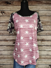 Load image into Gallery viewer, American Camo Raglan
