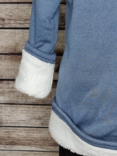 Load image into Gallery viewer, Sherpa Lined Sweatshirt (Blue)
