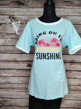 Load image into Gallery viewer, Bring on the Sunshine T-Shirt (Mint)
