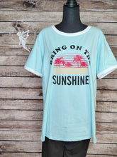 Load image into Gallery viewer, Bring on the Sunshine T-Shirt (Mint)
