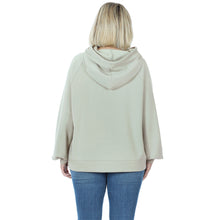 Load image into Gallery viewer, Side Tie Hoodie with Pocket (Lt Green)
