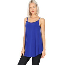 Load image into Gallery viewer, Reversible Spaghetti Strap Tank - Sapphire
