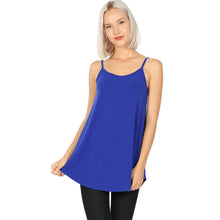 Load image into Gallery viewer, Reversible Spaghetti Strap Tank - Sapphire
