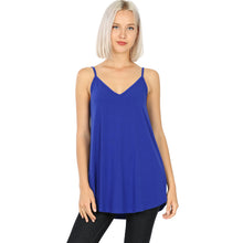 Load image into Gallery viewer, Reversible Spaghetti Strap Tank - Sapphire
