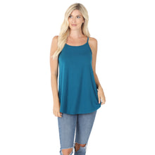 Load image into Gallery viewer, Reversible Spaghetti Strap Tank - Dark Teal
