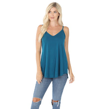 Load image into Gallery viewer, Reversible Spaghetti Strap Tank - Dark Teal
