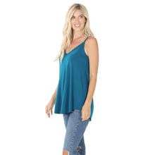 Load image into Gallery viewer, Reversible Spaghetti Strap Tank - Dark Teal
