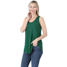 Load image into Gallery viewer, Flowy Tank - Dark Green
