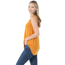 Load image into Gallery viewer, Flowy Tank - Golden Mustard
