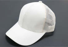 Load image into Gallery viewer, Glitter High Ponytail CC Ball Cap

