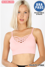 Load image into Gallery viewer, Criss Cross Bralette with Adjustable Straps
