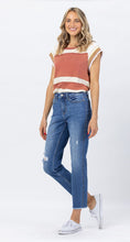 Load image into Gallery viewer, Howdy Embroidery BoyFriend Jeans
