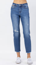 Load image into Gallery viewer, Howdy Embroidery BoyFriend Jeans
