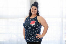 Load image into Gallery viewer, 4th of July Bow Tank Top
