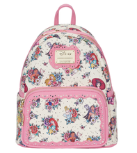 Load image into Gallery viewer, Disney Princess Floral Tattoo Mini Backpack
