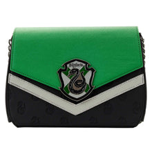 Load image into Gallery viewer, LoungeFly Harry Potter Slytherin Crossbody Bag
