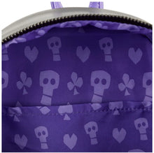 Load image into Gallery viewer, LoungeFly The Nightmare Before Christmas Glow Triple Pocket Mini Backpack
