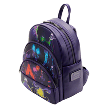 Load image into Gallery viewer, LoungeFly Disney Villains Glow in the Dark Mini Backpack
